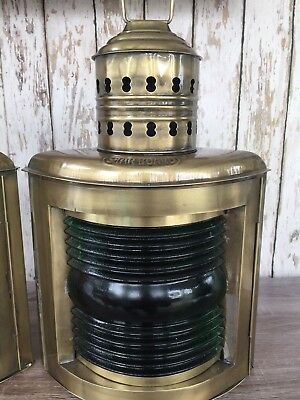 14.5 Vintage Brass Ship Masthead Lantern Polished Finish Nautical